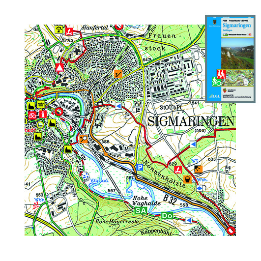 Frei­zeit­karten 1:50 000