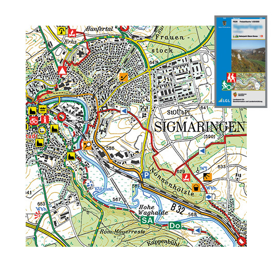 Frei­zeit­karten 1:50 000