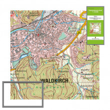 Topographische Karten 1:25 000, plano